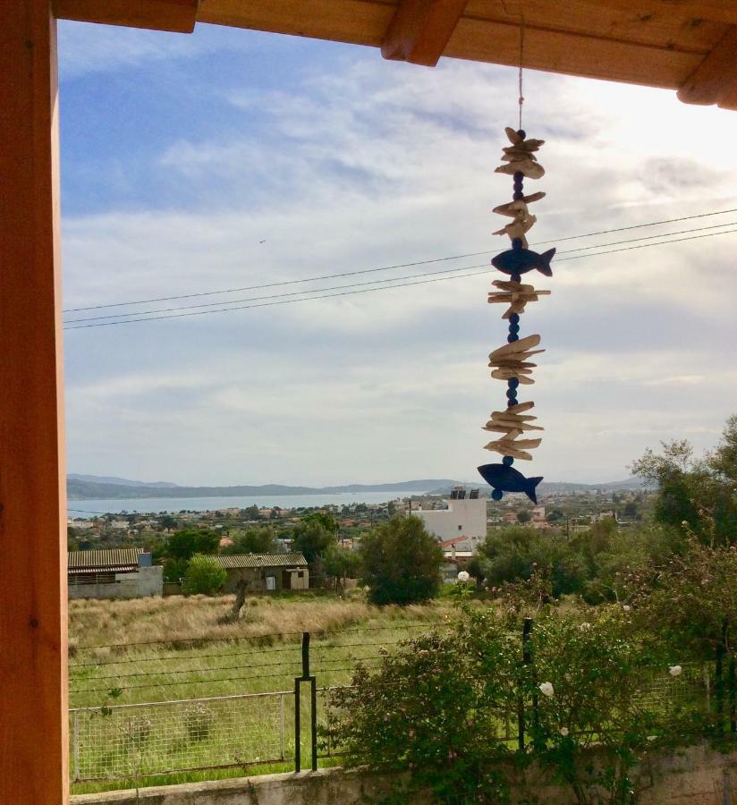Sea View Countryside Home Near Athene Buitenkant foto