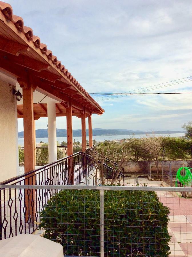 Sea View Countryside Home Near Athene Buitenkant foto